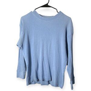 ANABIL USA Light Blue 100% Cotton Thermal Top – Size M